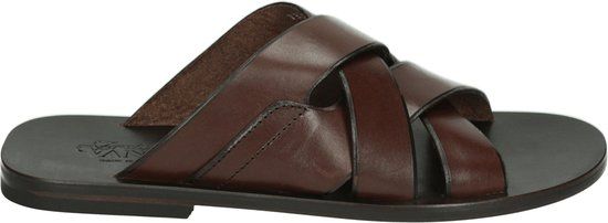 Vanni V3553 Heren slippers - Bruin - Maat 43
