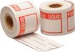 EtiketXL 10 x Étiquette liquide fragile 50,8x76,2mm