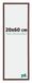 Your Decoration Cadre photo 20x60 cm Plastique Marron Annecy