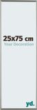 yd. Cadre photo 25x75 cm Plastique Champagne Evry