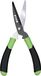 Heggenschaar Manuel 40CM, SK5-Legering Lame Droite, Sécateur de Jardinage Léger à Contournement, Poignée en Caoutchouc Antidérapant, Taille Précise des Haies