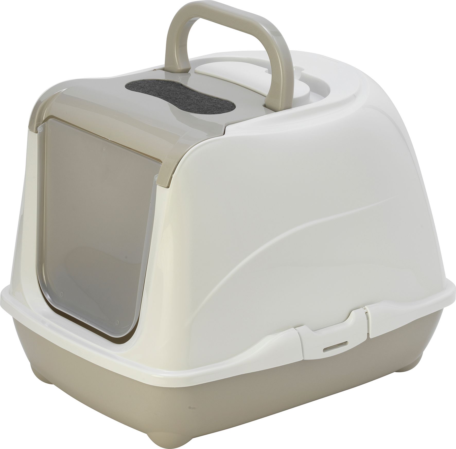FLAMINGO Kattentoilet Loki Grijs M 38x50x37 Cm