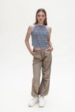 LOOXS 10sixteen Meisjes Broek - Maat 152 - beige