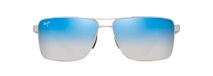Maui Jim Piha DBS621-17 Silver/Blue Lunettes de soleil