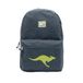 KangaROOS K-Classic Rugzak, K Blue/Lime, Mittelgroße, Klassiek