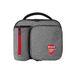 FOCO Officieel gelicenseerde Arsenal FC grijze lunchtas met flessenhouder