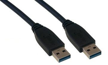 MCL MC923AA-3M/N - USB-kabel - 3 m - Zwart
