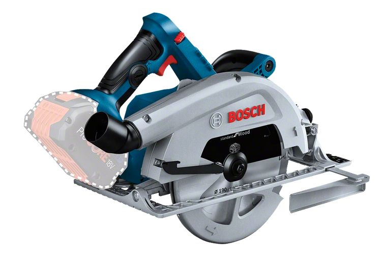 Bosch GKS 18V-68 C Professional 19 cm Cordless Circular Saw - Wood - Brushless - 5000 RPM - Black/Blue/Grey