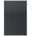 VidaXL Venetiaanse jaloezie Zwart Aluminium 175 x 155 cm