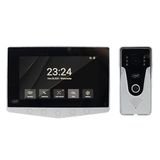PNI DF780 1 Monitor Video Intercom System, 7" 1080p Touch Screen, Card Slot, IP65 Supports Serial Connection of 4 Monitors, 2 External Units and 2 CCTV Cameras