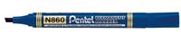 Pentel N860 permanente marker Blauw 12 stuk(s)