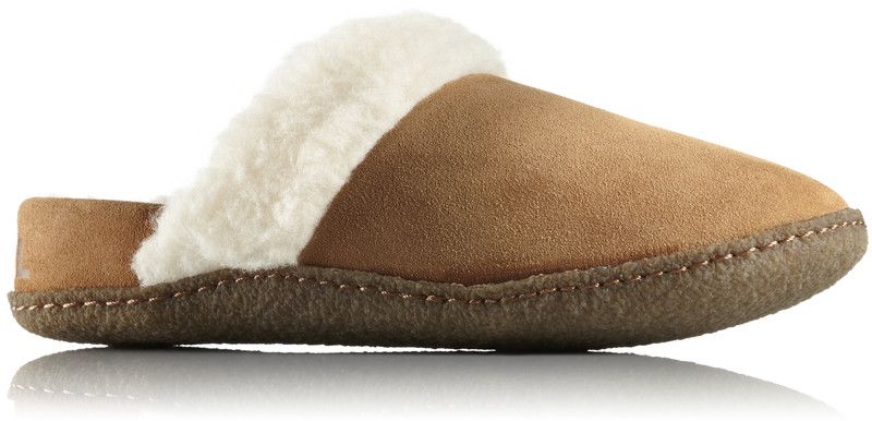 Sorel Nakiska Slide II Dames Sloffen - Camel Brown - Maat 39