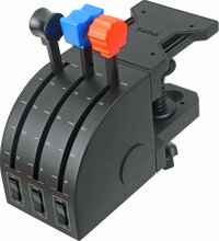 Logitech G Saitek Pro Flight Throttle Quadrant - Windows - 12 knoppen