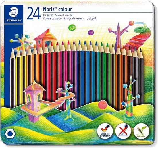 STAEDTLER Noris colour kleurpotlood 24 kleuren
