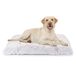 Ferplast Hondenkennel Binnenkussen voor Honden Zacht met Lange Vacht, Kattenkussen Super Gevoerd Kennel Extra Comfort en Warmte, 95 x 60 xh 13 cm