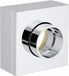 GROHE S-aansluiting met vierkant rozet
