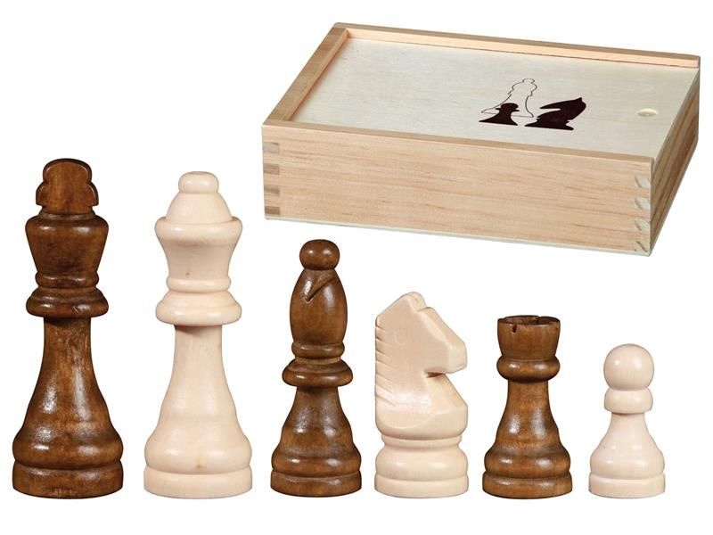 Philos 2016 - Bordspel accessoires - 6+ jaar - hout - wit, bruin