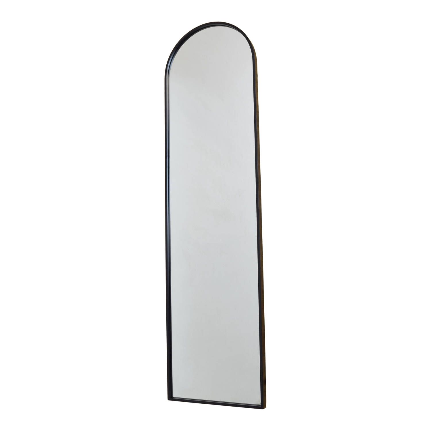 Fragix Ark Wandspiegel - Zwart Metaal - 120x40 - 8720618484505