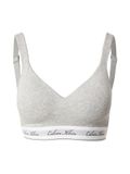 Calvin Klein Underwear Soutien-gorge Coton/Modal Gris/Blanc Taille M