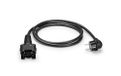 Volkswagen ID Charger Travel netsnoer, type E/F-stekker, 1-fase, 1,6 m lengte, 230 V, 10 A, 2,3 kW laadvermogen