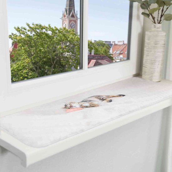 TRIXIE Ligmat Nani voor Vensterbank grijs 90 x 28 cm