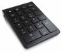Clavier numérique Bluetooth avec 22 touches et 10 touches multifonctions, pavé numérique sans fil, conception inclinée, adapté pour ordinateur portable, PC et tablette, noir