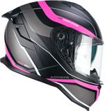 CGM 363X SHOT RUN Casque intégral, Mat Fluo Fuchsia, Taille XL