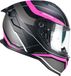 CGM 363X SHOT RUN Casque intégral, Mat Fluo Fuchsia, Taille XL