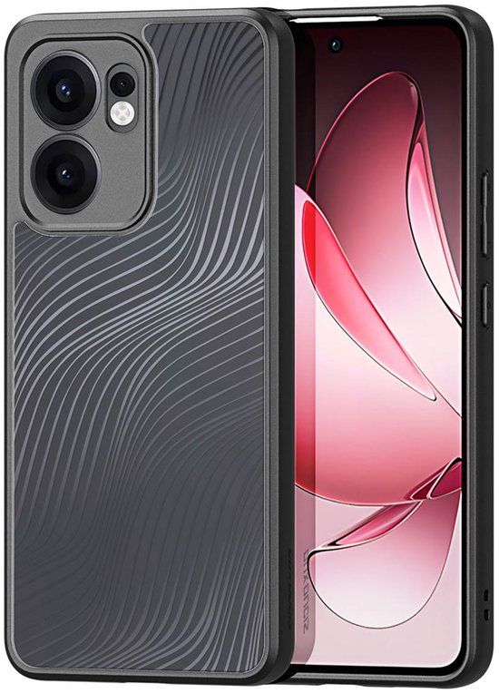 Dux Ducis Aimo Series TPU Back Cover voor OPPO Reno13 F / FS 5G - Zwart