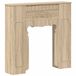 vidaXL Haardombouw Sonoma Eiken 93 x 20 x 89 cm Bewerkt hout