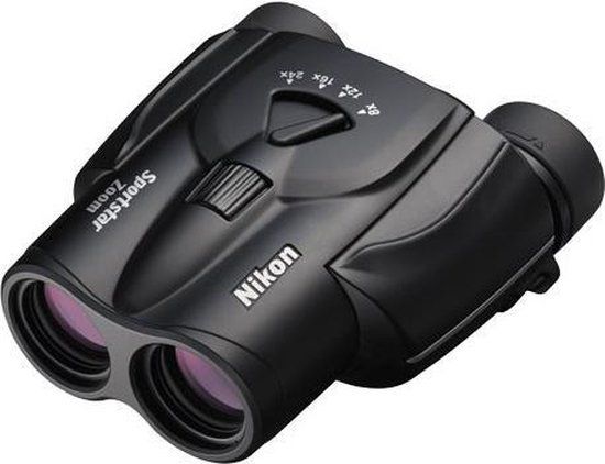 Nikon Sportstar Zoom 8-24x25 Black Binoculars