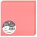 Clairefontaine 12835C - Pakket van 25 Dubbele Kaarten Vierkant 13,5x13,5cm Roze