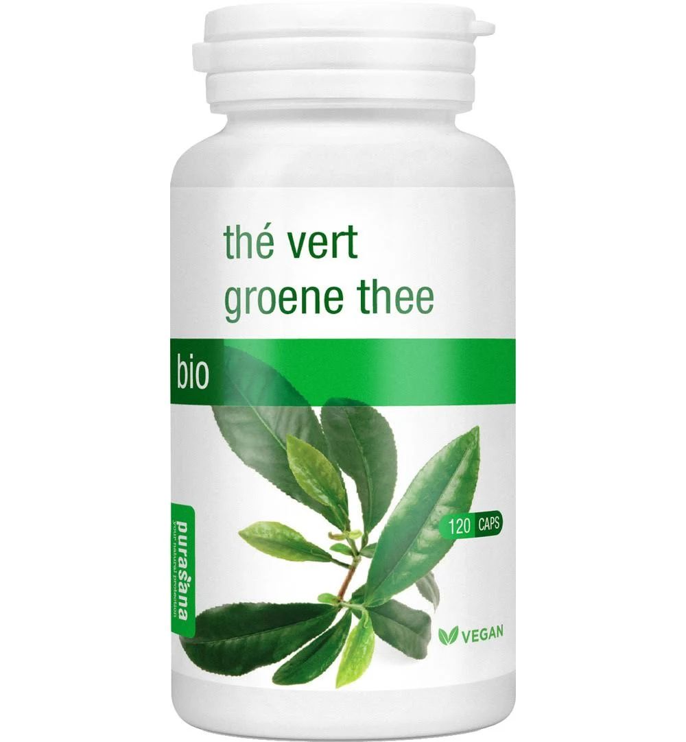Purasana Groene Thee Capsules