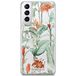 ERT GROUP mobiel telefoonhoesje voor Samsung S21 PLUS Babaco patroon Flowers 048