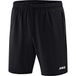 JAKO - Korte Broek Professioneel 2.0, Uniseks-Volwassene, Zwart, 4XL
