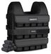 Gilet lesté réglable de 5 kg à 30 kg pour l'entraînement musculaire