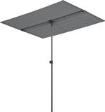 pro.tec Parasol 360° Carsoli Rechthoekig Grijs 180x130 cm