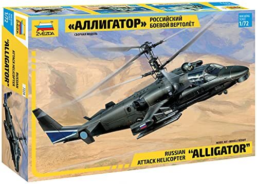 Zvezda – z7224 – modelbouw – Kamow ka-52 Alligator – schaal 1: 72.