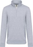 Kariban pull à col zippé K487 - Oxford Grey - L