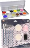 Superstar Schmink set - 12 basis kleuren - voor kinderen en volwassenen