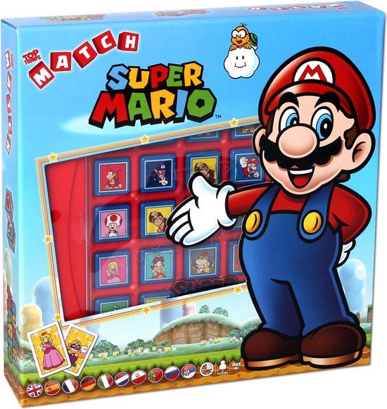 Top Trumps Match Super Mario - Kubusspel - Behendigheidspel - Nederlands