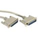 ROLINE RS232 Kabel D25 M/M 9,0m - Grijs