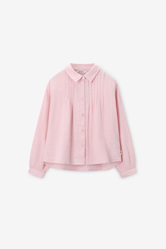 Sissy-Boy Lichtroze blouse met emboidery