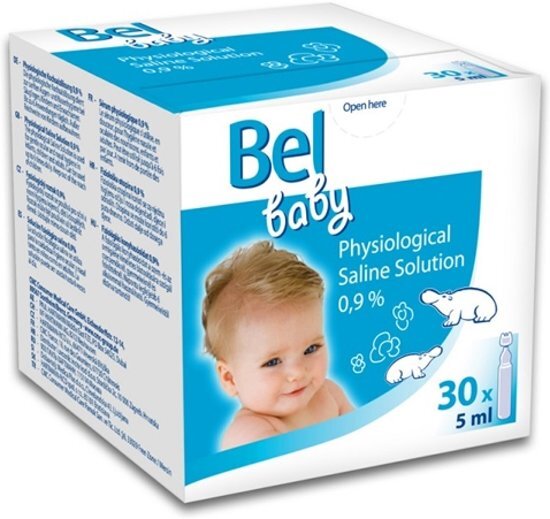 Bel Baby Physiological Saline Solution 30x5ml