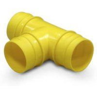 Trotec T-verdeelstuk PVC met buitendraad voor 38 mm slangen (1 stuk)