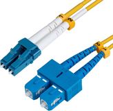 Aansluitkabel EET Belgium Fiber Patch Cable - LC/PC-SC/PC 1 m 9/125 SM