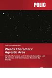 Weeds Characters: Agrestic Area - Paperback
