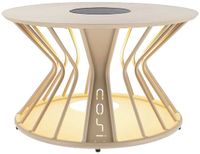 Cosi Cosilumia Round Beige Salontafel met Lantaarn – Ø 70 x 41 cm