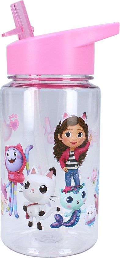 Vadobag Gabby's Dollhouse Drinkfles - Drink Up - 450 ml - Schoolbeker