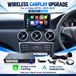 JUNSUN module de mise à niveau CarPlay pour Mercedes-Benz Classe C (W204), Classe E (W212) et Classe A (W176) – Interface pour l'écran d'origine